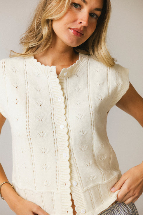 Vivi Vest // Cream