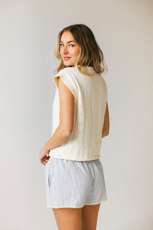 Vivi Vest // Cream