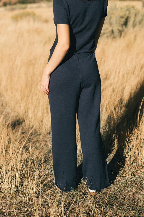 Heirloom Knit Pant // Midnight