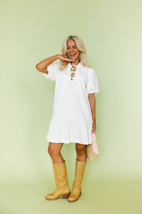 Sofie Dress // Ivory