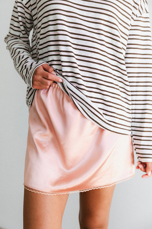 Goldie Satin Skirt // Beam