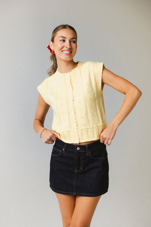 Vivi Vest // Butter