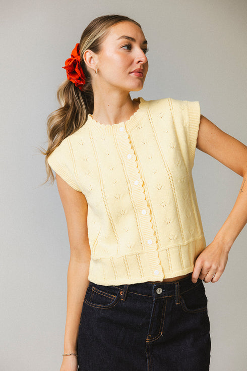 Vivi Vest // Butter