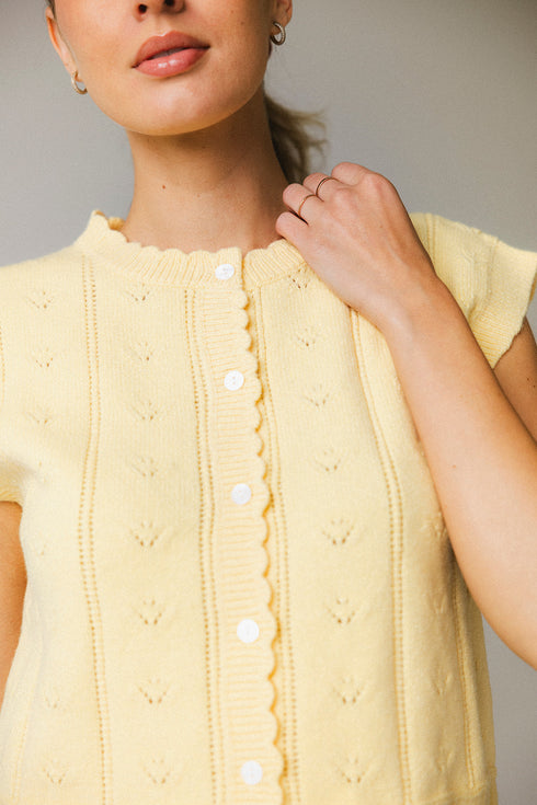 Vivi Vest // Butter
