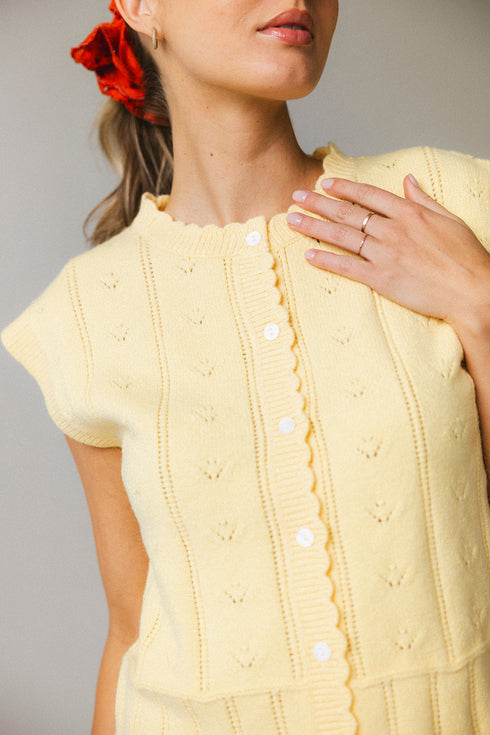 Vivi Vest // Butter