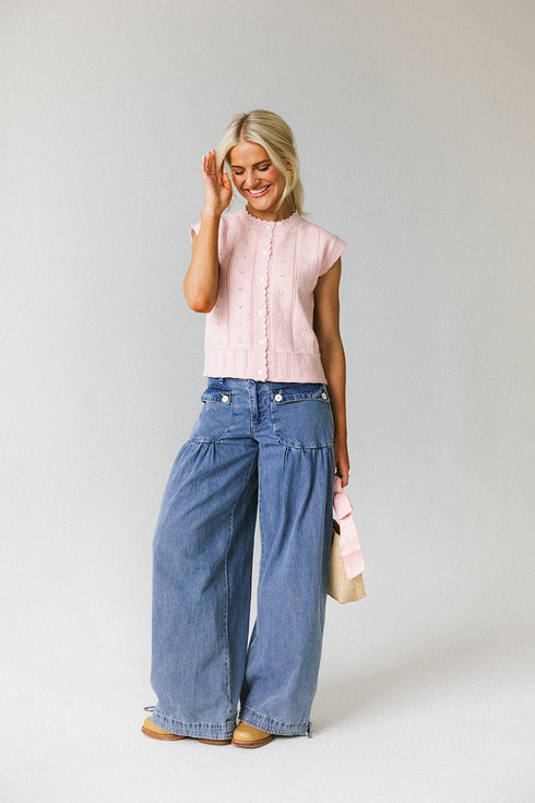 Vivi Vest // Blush