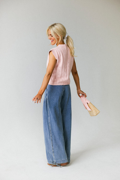 Vivi Vest // Blush