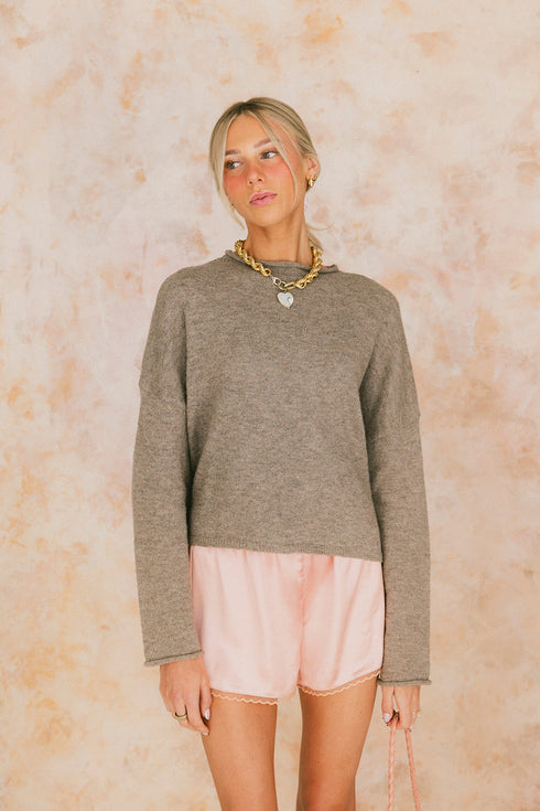 Slouch Sweater // Mocha