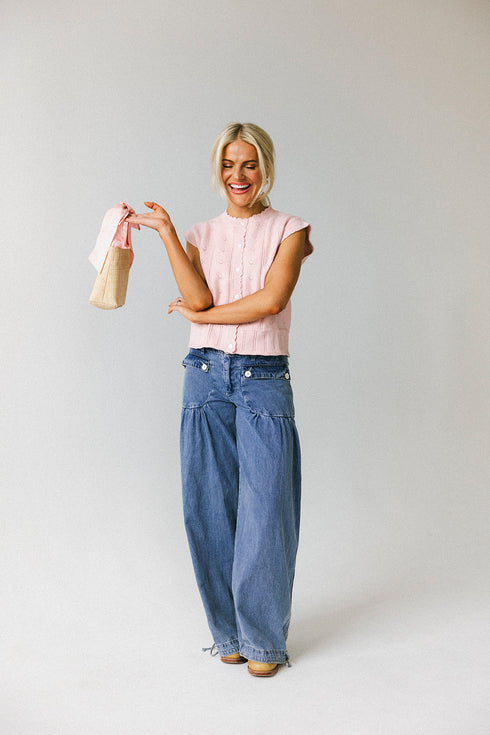 Vivi Vest // Blush