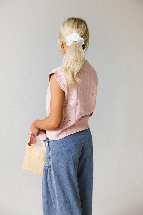Vivi Vest // Blush