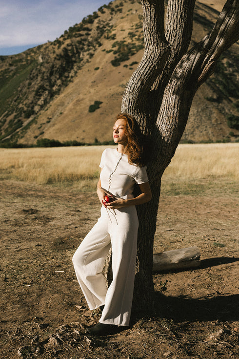Heirloom Knit Pant // Chai