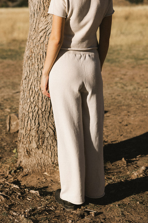 Heirloom Knit Pant // Chai