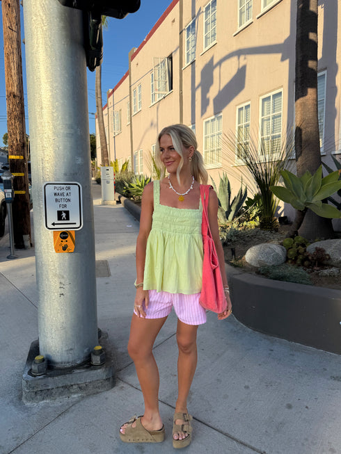 Surfside Pink Boxer Short