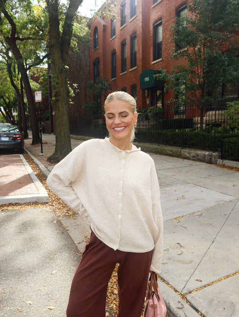 Coco Cutie Cardigan // Vanilla