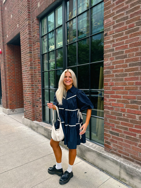 Nantucket Dress // Navy
