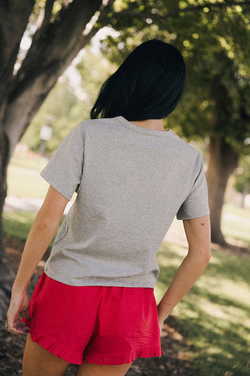 Coco Classic Tee // Heather Grey