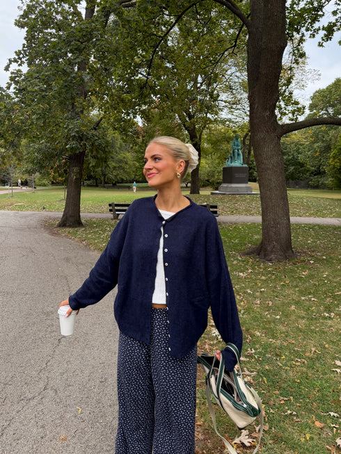 Coco Cutie Cardigan // Navy *COCO EXCLUSIVE*