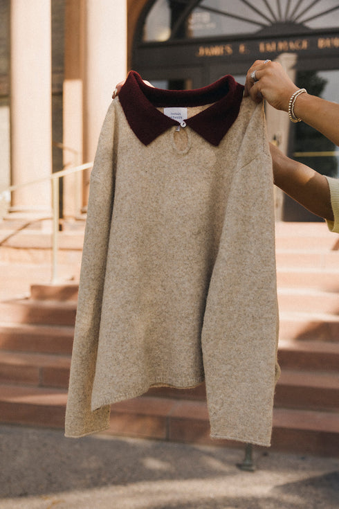 Classic Cutie Polo // Oat *RESTOCKED*