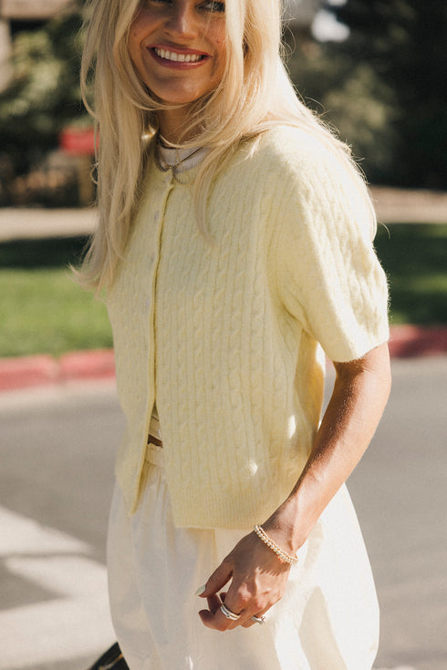 Class Cutie Cardigan // Butter