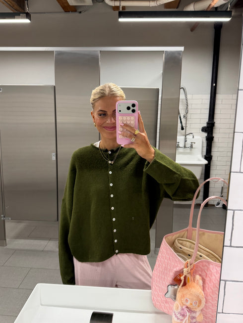 Coco Cutie Cardigan // Olive *COCO EXCLUSIVE*