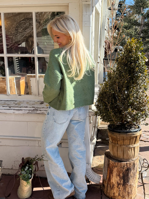 Honey Club Cardigan // Matcha *COCO EXCLUSIVE*