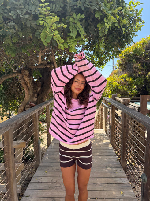 Sun Club Knit // Strawberry