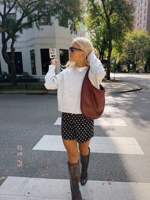 Studio Sweater// Dove