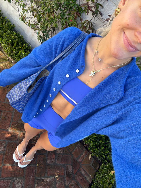 Coco Cutie Cardigan // Cobalt *PREORDER*