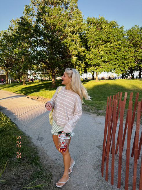 Coco Cutie Cardigan // Seashell