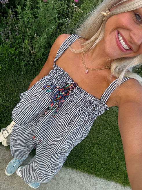 Picnic Princess Top // Black *RESTOCKED*