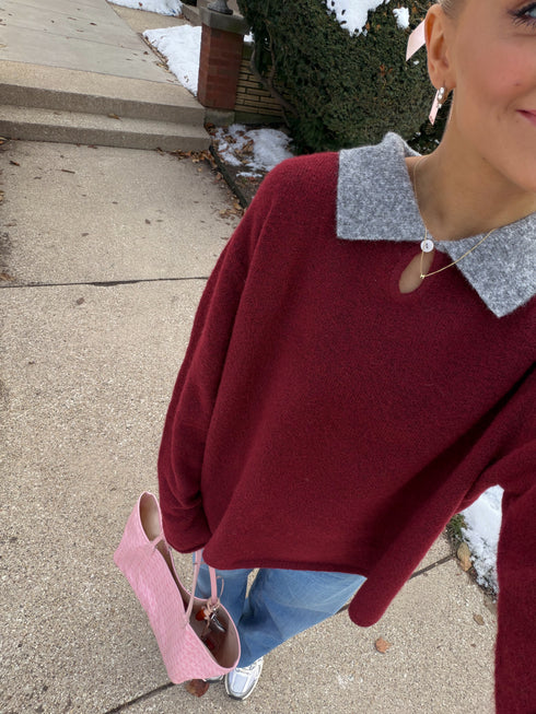 Classic Cutie Polo // Wine