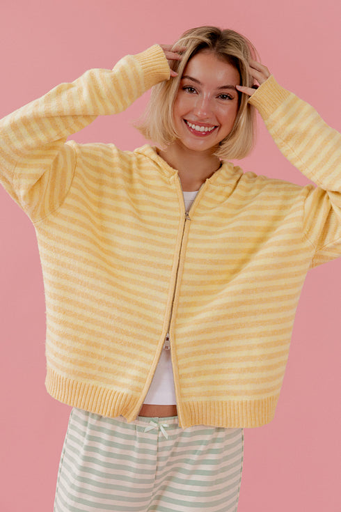 Club Cutie Zip-Up // Peel *PREORDER 8/14*