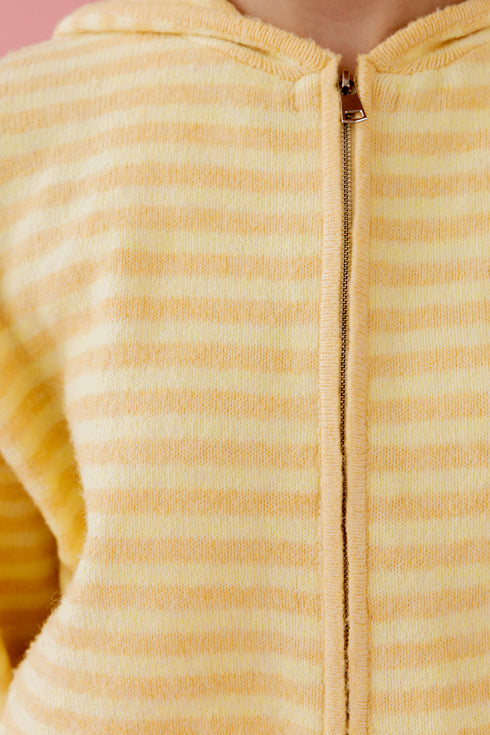 Club Cutie Zip-Up // Peel *PREORDER 8/14*