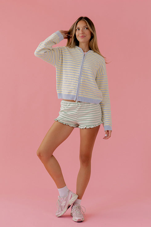 Club Cutie Zip Up // Split *PREORDER*