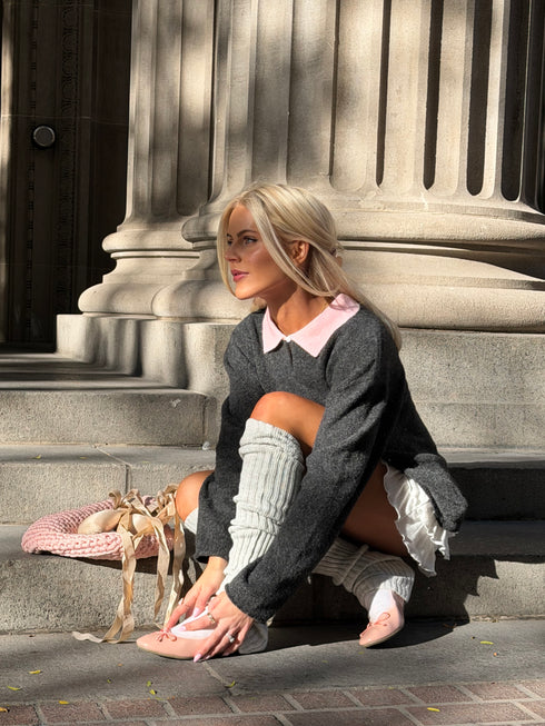 Classic Cutie Polo // Ballet Grey