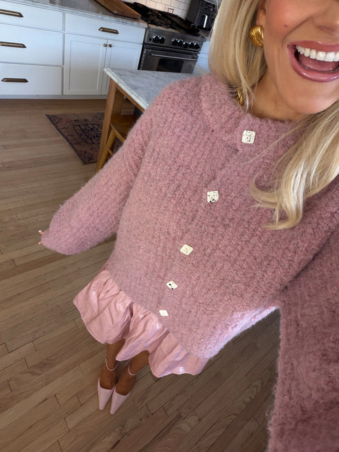 Phoebe Cardigan // Rose *RESTOCKED*