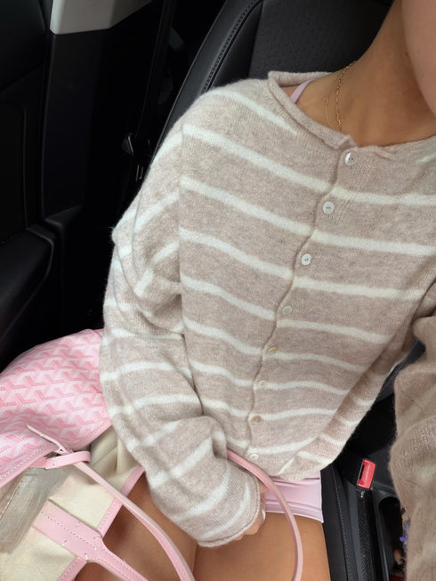 Coco Cutie Cardigan // Seashell