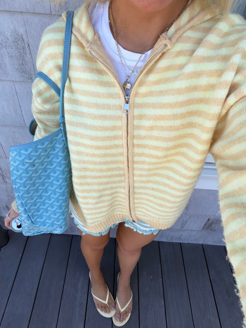 Club Cutie Zip-Up // Peel *PREORDER 8/14*
