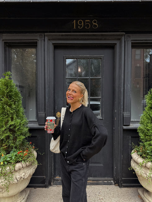 Coco Cutie Cardigan // Black