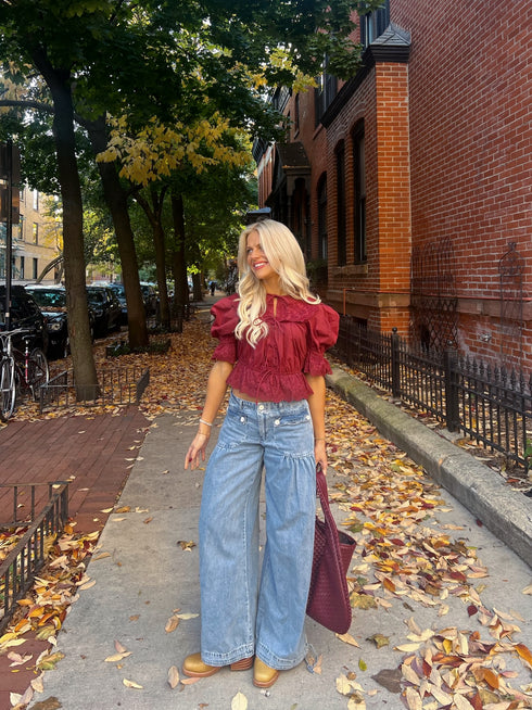 Cutie Pie Denim Pant *PREORDER*