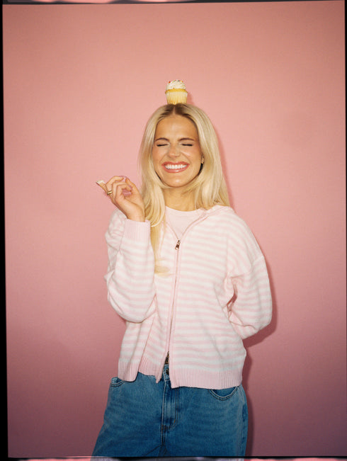 Club Cutie Zip-Up // Frosting