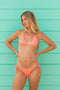 Heatwave Bikini Set // Papaya