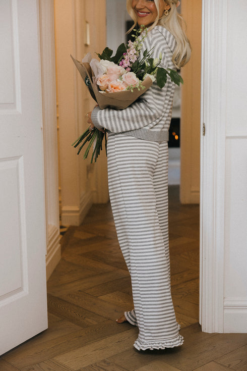 Sunday Girl Striped Pant // H. Grey *RESTOCKED*