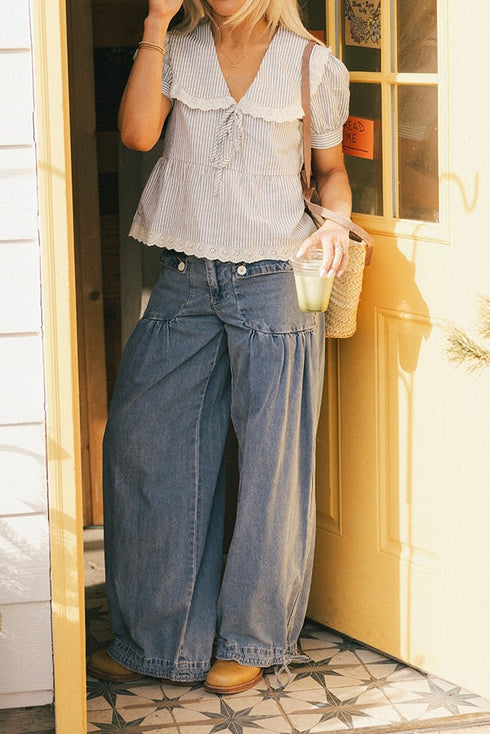 Cutie Pie Denim Pant *PREORDER 5/25*