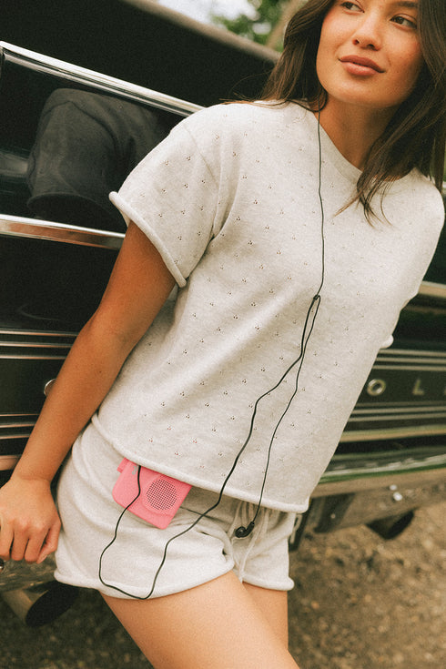 On Repeat Knit Set // Cloud