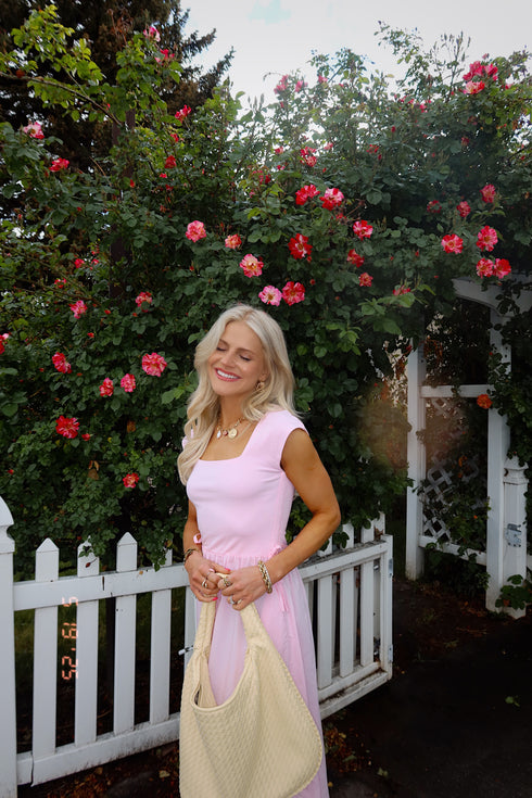 Rosie Posie Midi Dress