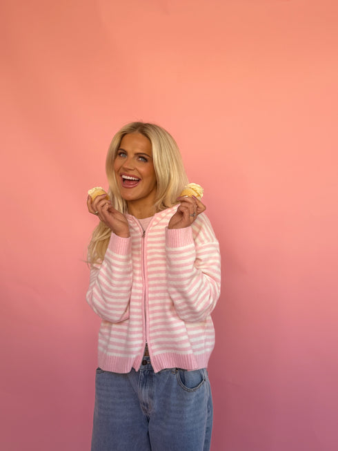 Club Cutie Zip-Up // Frosting