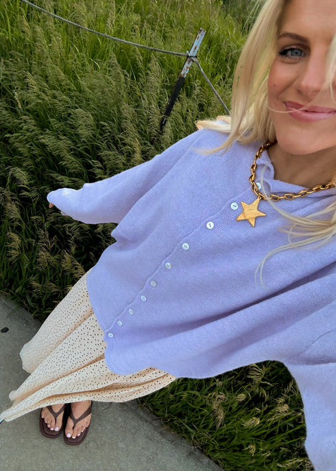 Coco Cutie Cardigan // Lilac