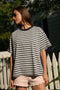 All American Tee // Dock Stripe