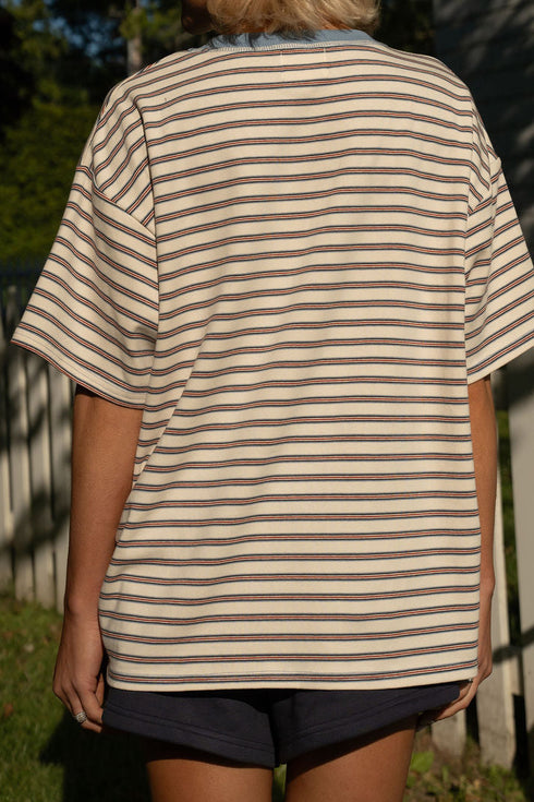 All American Tee // Freedom Stripe